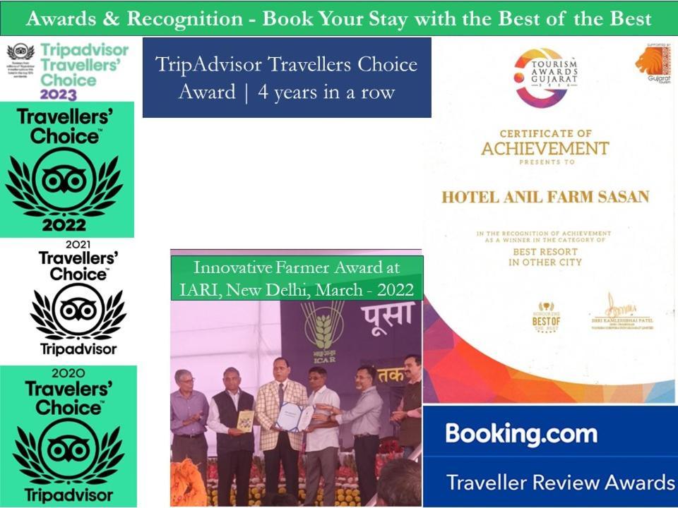 Hotel Anil Farmhouse Gir Jungle Resort Sasan Gir Dış mekan fotoğraf